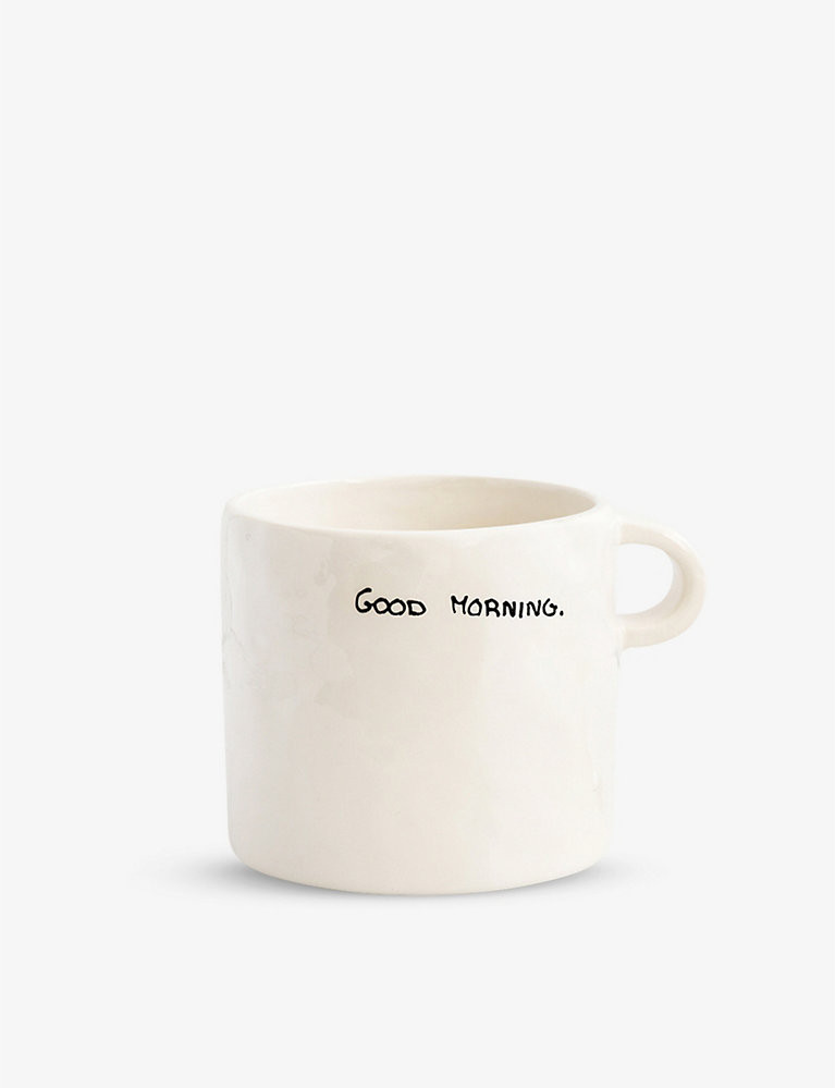ANNA + NINA Good Morning ceramic mug 9cm | Selfridges