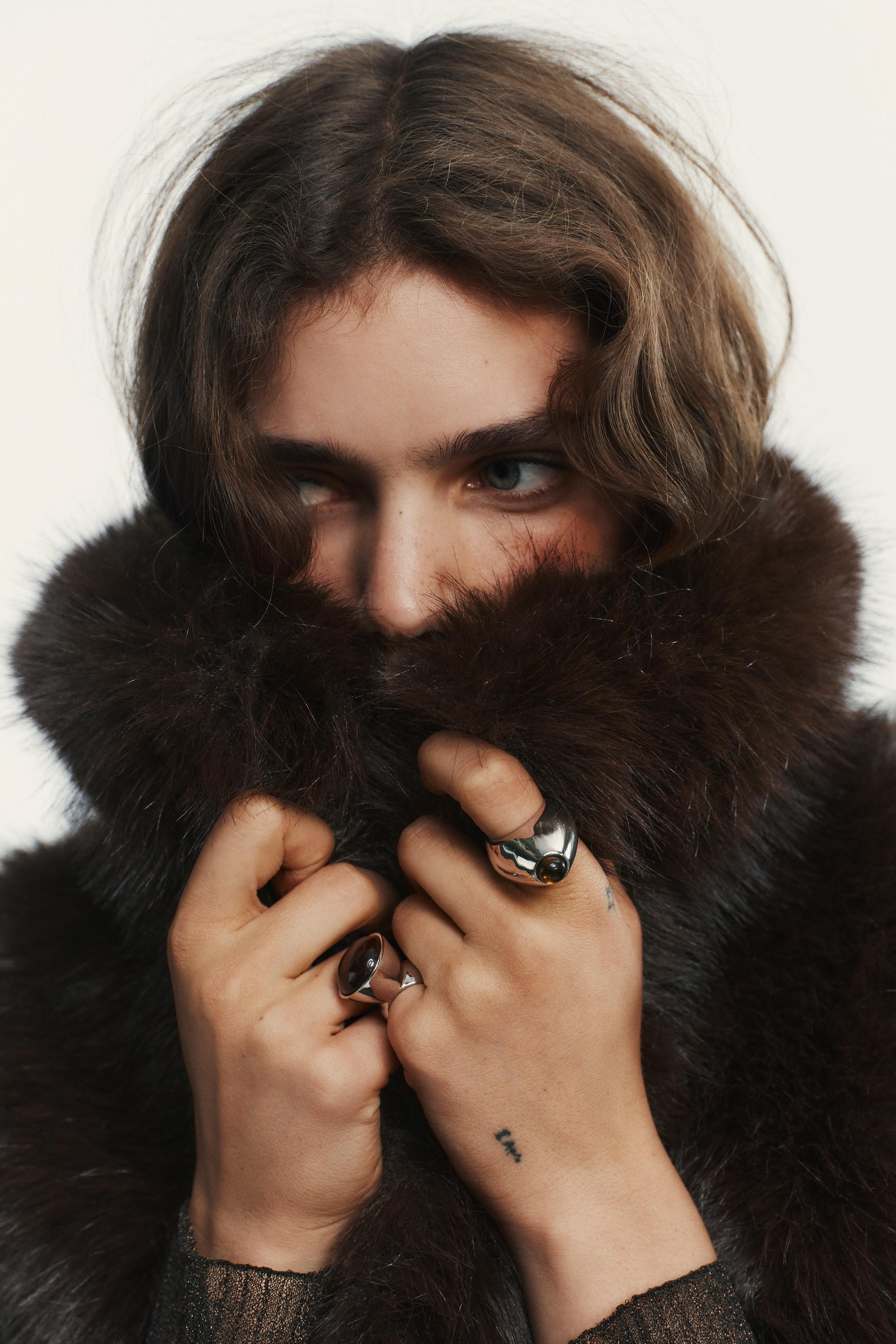 FAUX FUR VEST | Zara US