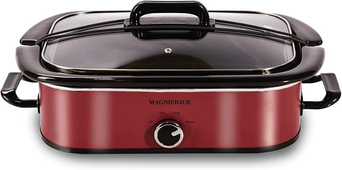 Magnifique 4-Quart Slow Cooker with Casserole Manual Warm Setting - Perfect Kitchen Small Applian... | Amazon (US)