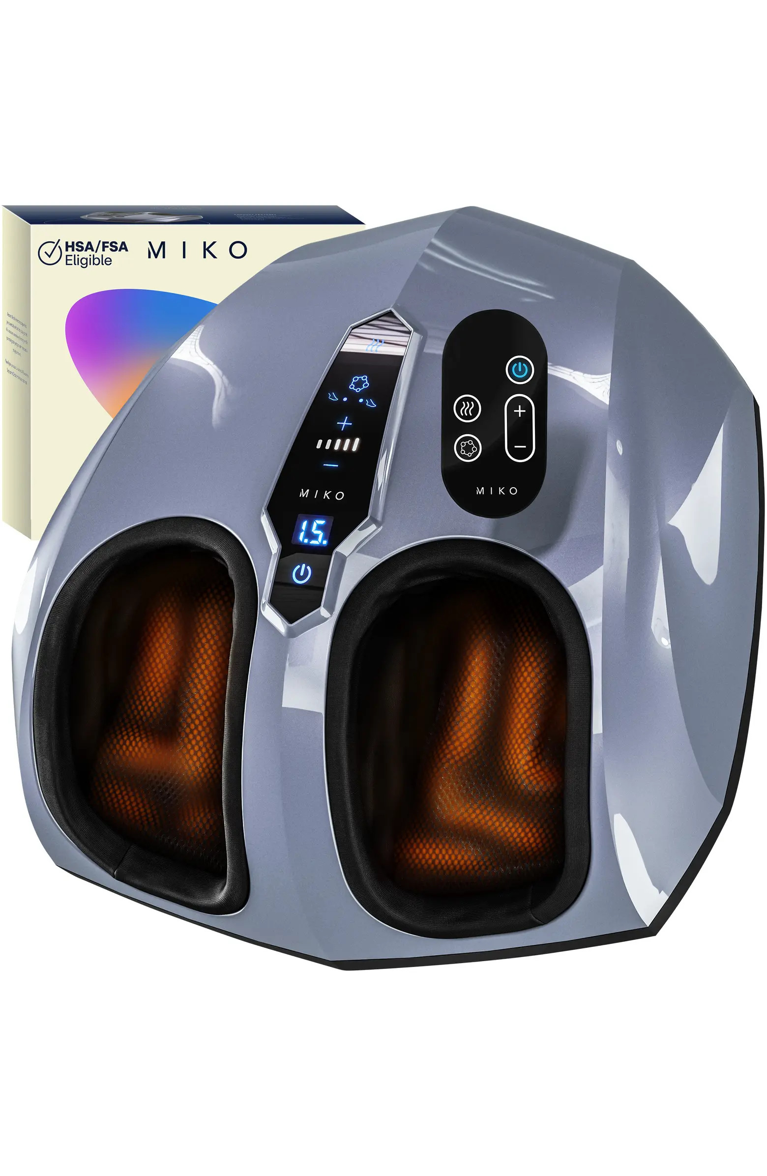 Shiatsu Foot Massager with Heat, LCD Display | Nordstrom