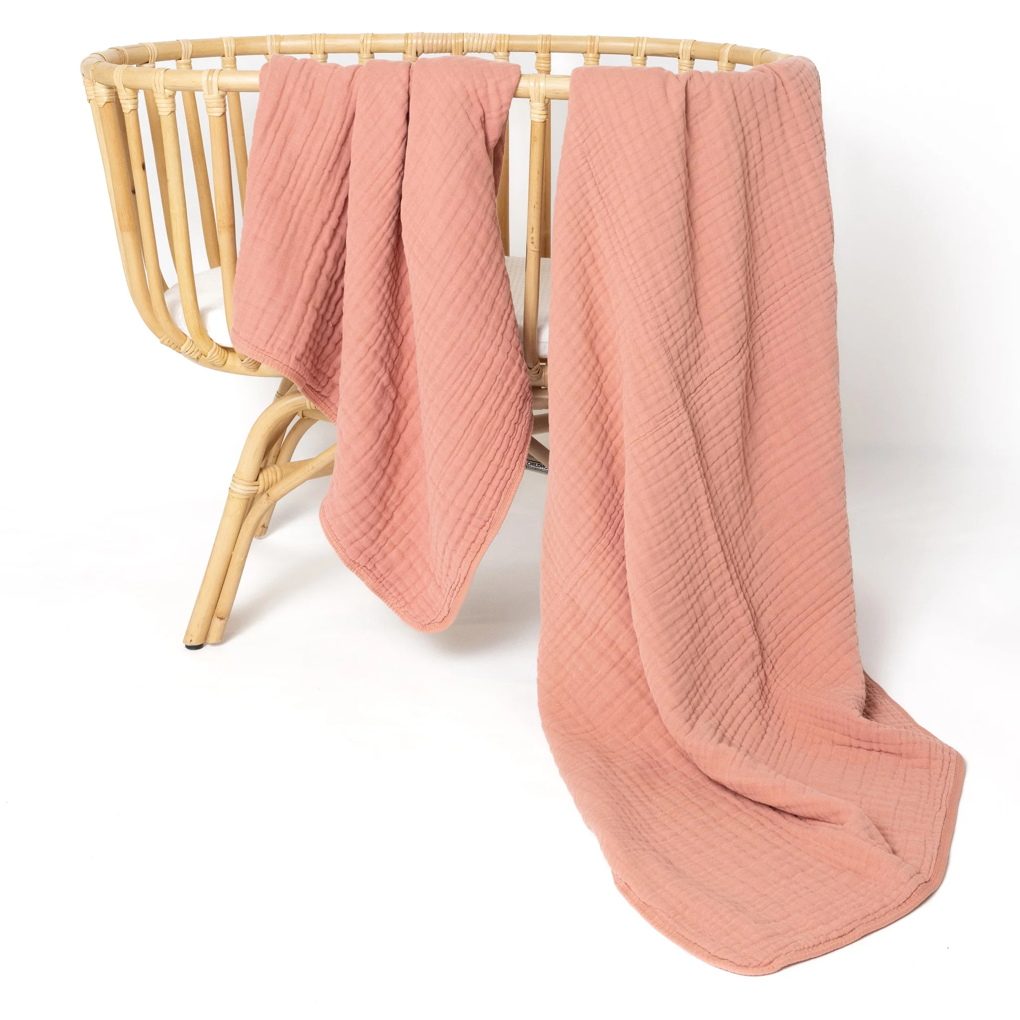 Cloud Muslin™ Quilt - Rose | Lou Lou & Company