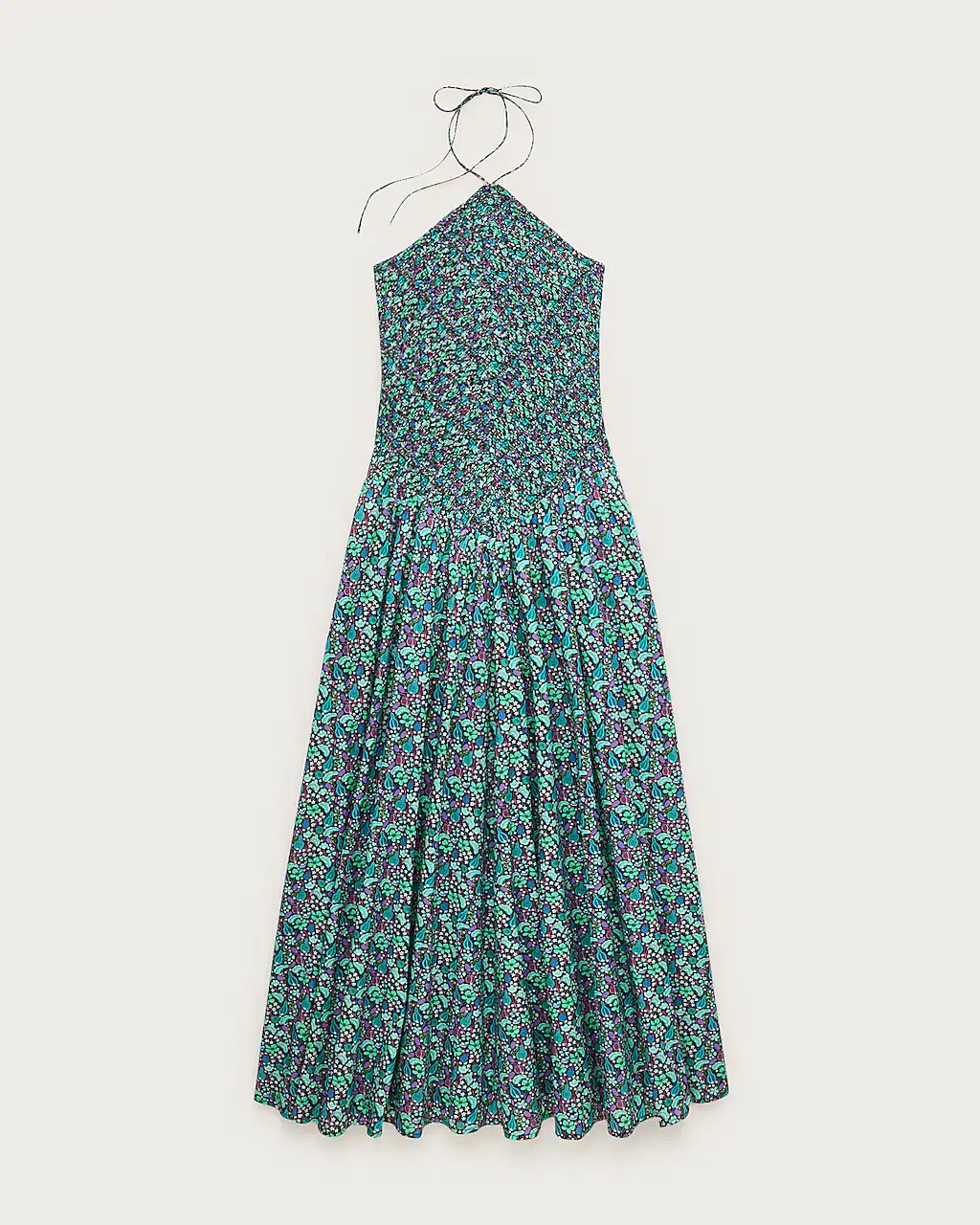 Smocked halter dress in Liberty® fabric | J. Crew US