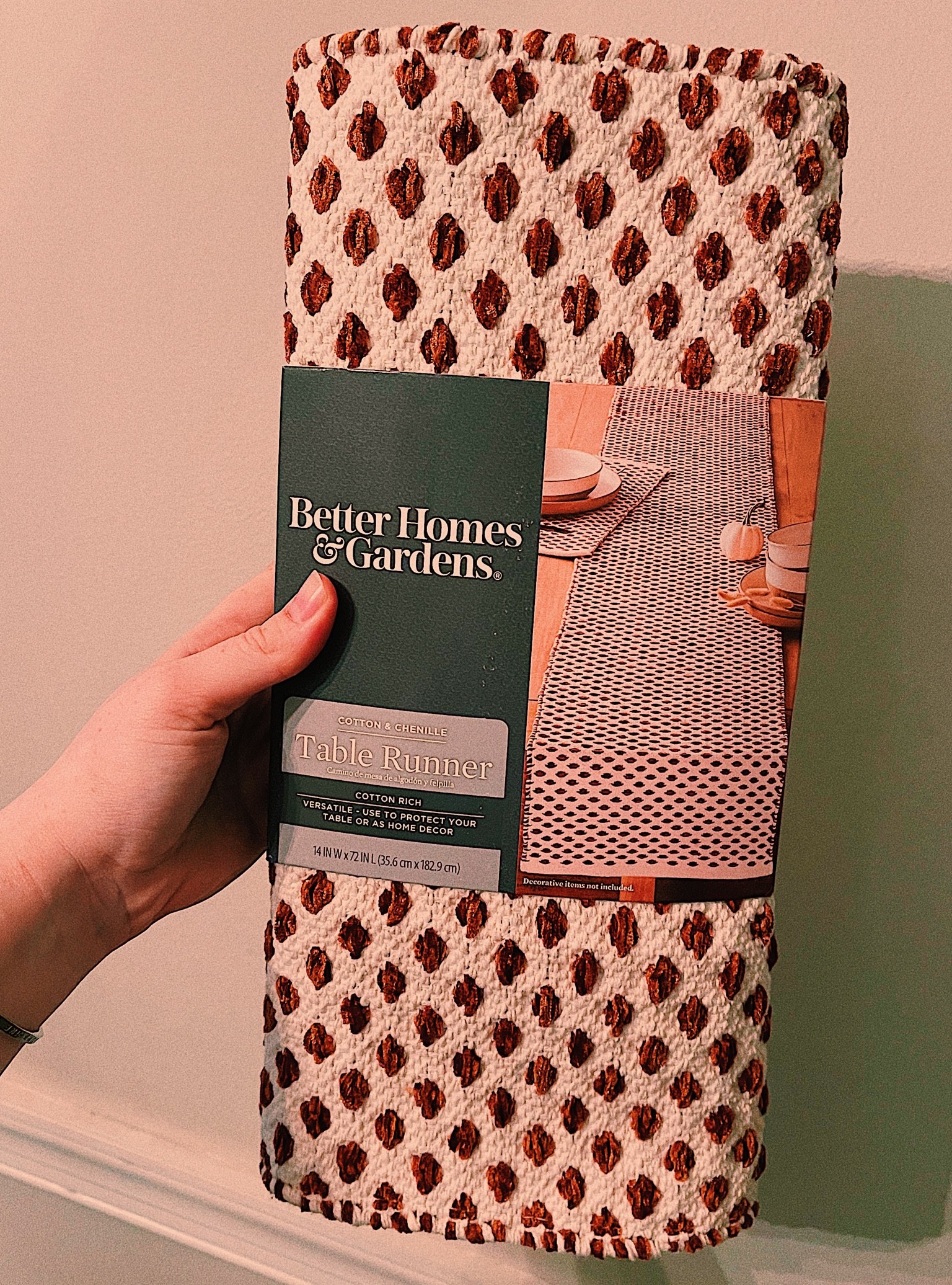 Fall Better Homes & Gardens table runner 🍂✨

#LTKSeasonal #LTKhome