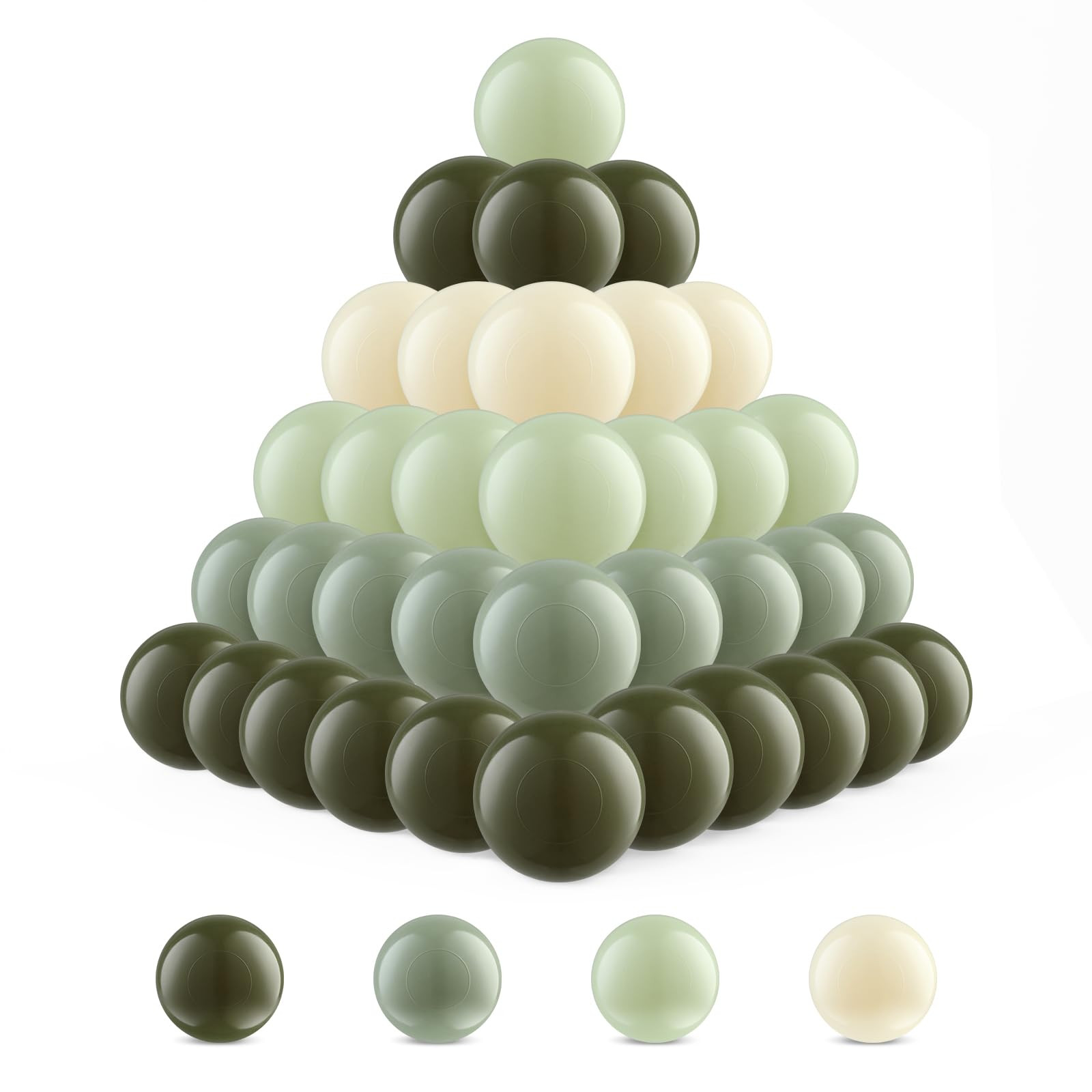 Clear Ball Pit Balls - Crush Proof Plastic Toy Balls for Boys and Girls | Amazon (US)