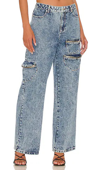 Carson Jeans in Light Blue | Revolve Clothing (Global)