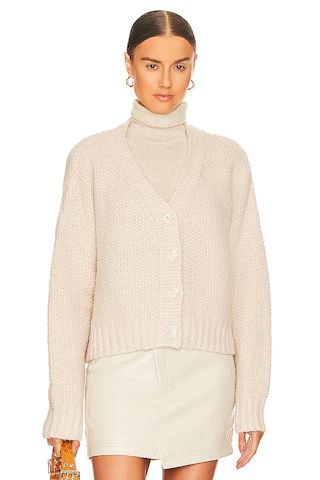 Lovers and Friends Lili Button Front Cardigan in Nude from Revolve.com | Revolve Clothing (Global)