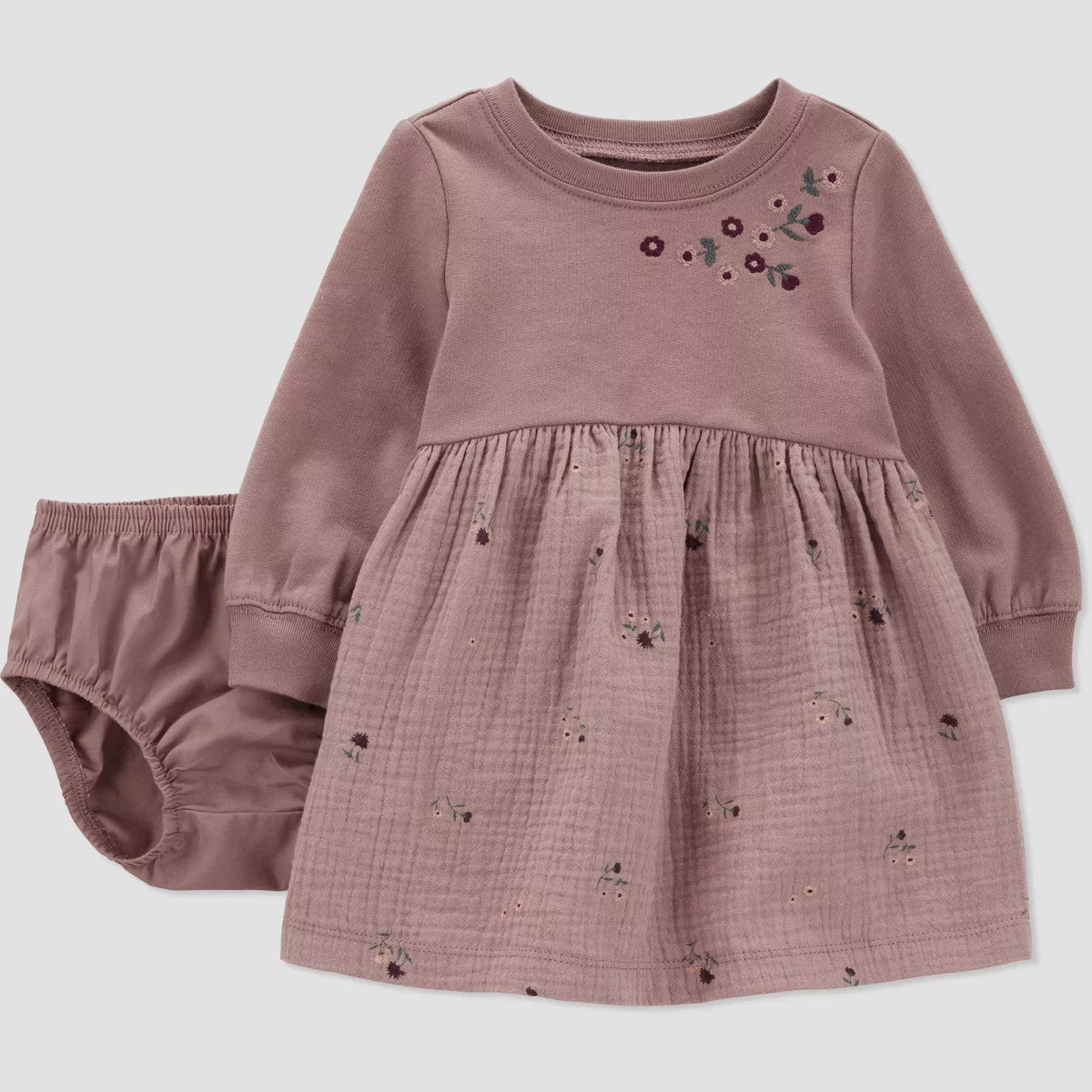Carter's Just One You® Baby Girls' Embroidered Dress - Pink | Target