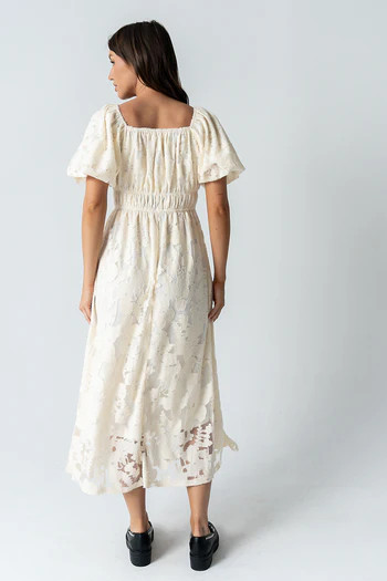 Tracie Sheer Midi Dress | Böhme US