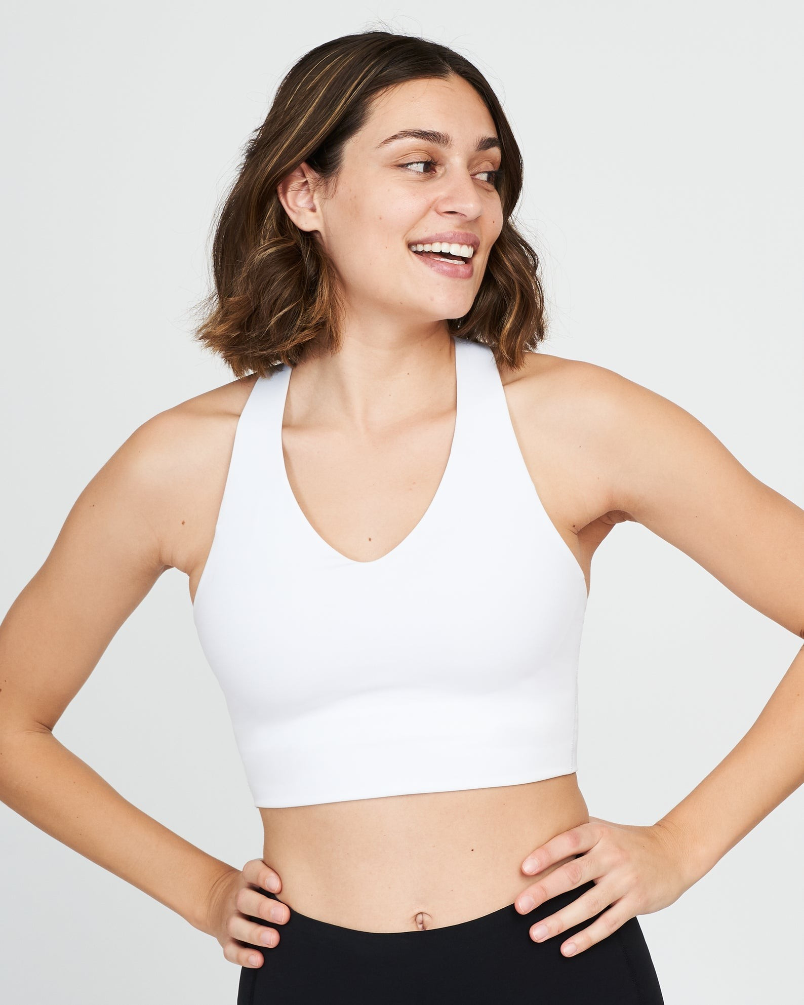 Longline Medium Impact Sports Bra | Spanx