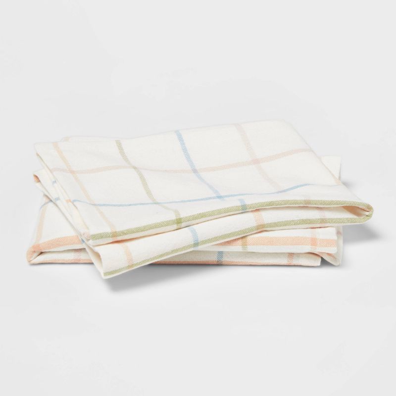 2pk Cotton Plaid Napkins - Threshold™ | Target