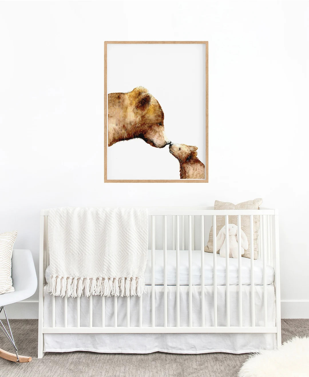 Woodland Nursery Wall Decor Nursery Prints Kids Room Decor - Etsy | Etsy (US)