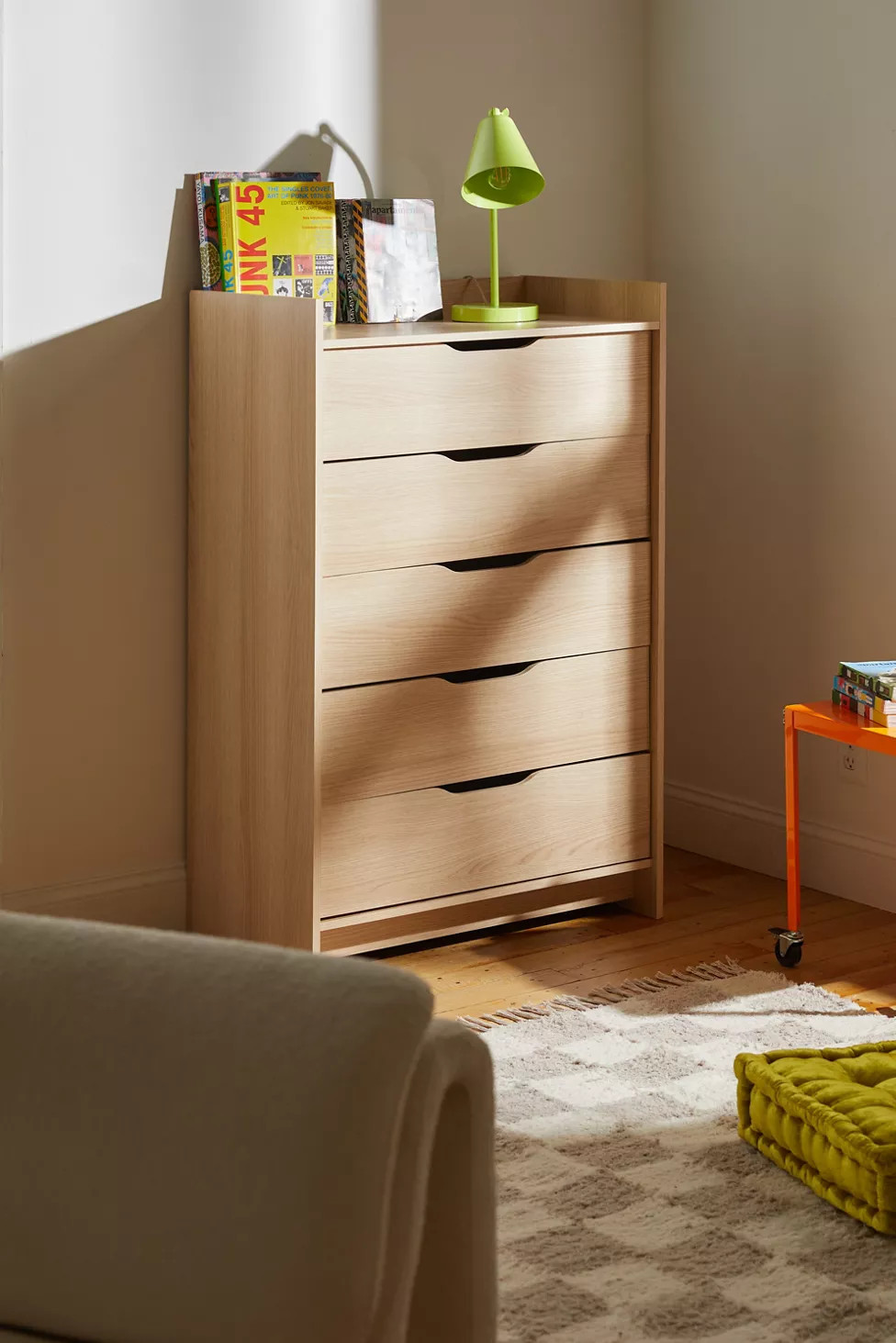 Gillian Tall 5-Drawer Dresser | Urban Outfitters (US and RoW)