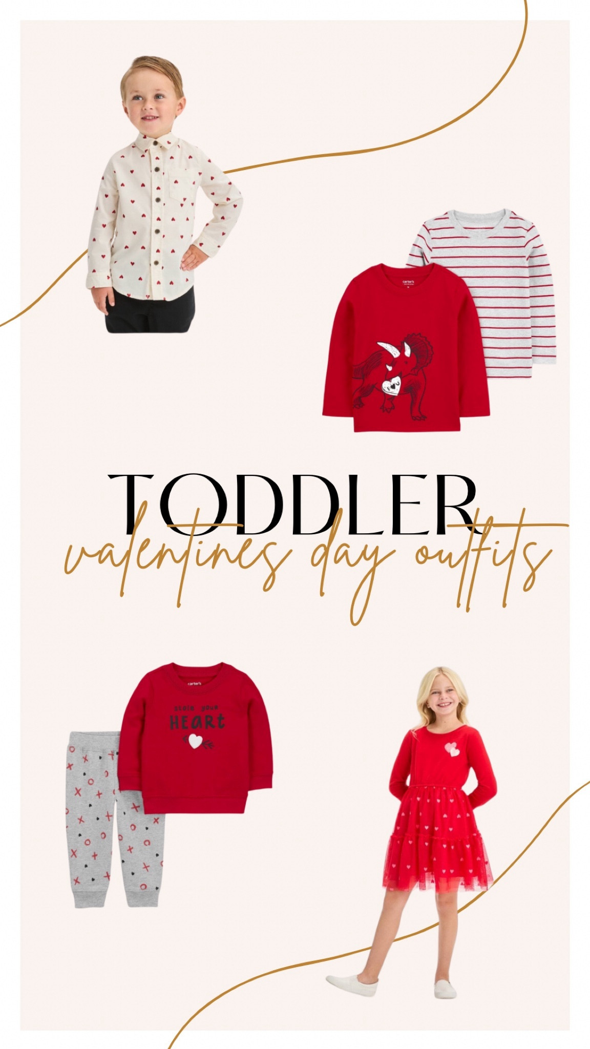 Valentine’s Day 
Toddler outfits
Kids clothes 
Recent Target finds 

#LTKfamily #LTKkids #LTKSeasonal