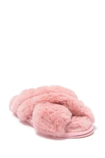 Aside with Me Plush Faux Fur Slipper | Nordstrom Rack