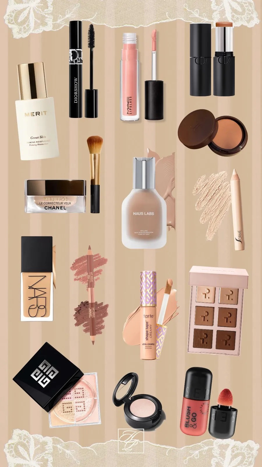 My go-to event makeup essentials!