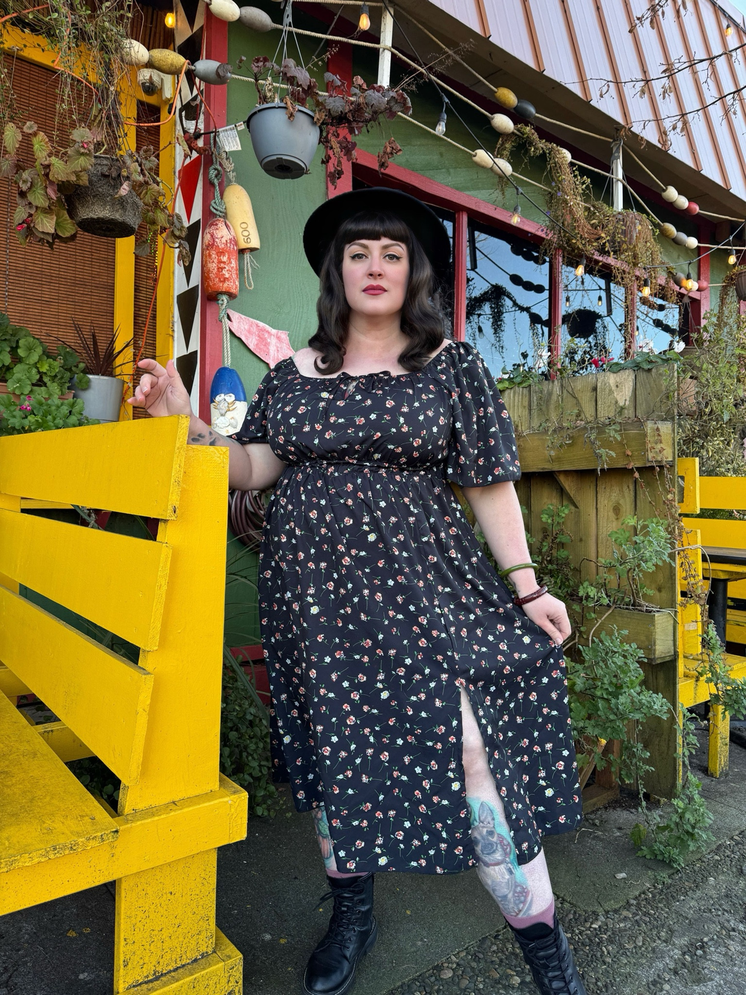 Black floral boho dress

#LTKPlusSize #LTKFindsUnder50 #LTKOver40