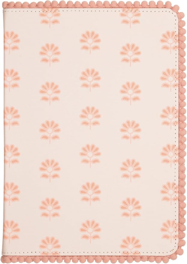 Eccolo Pom Pom Notebook Journal, Linen Flexicover, A5 Writing Journal with 256 Ruled Ivory Pages,... | Amazon (US)
