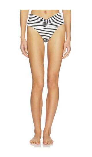 LSPACE Bardot Bottom in Black,White. - size L | Revolve Clothing (Global)