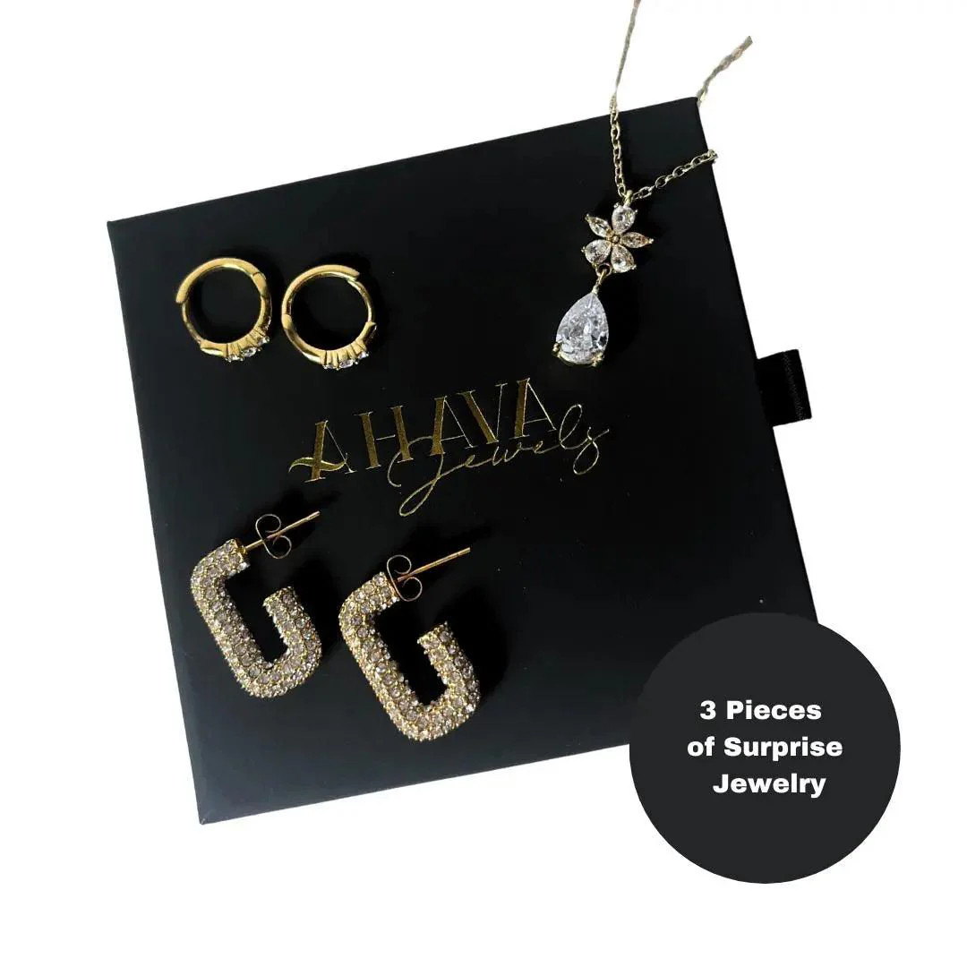 Surprise Box- 3 Pieces - Ahava J | Ahava Jewels