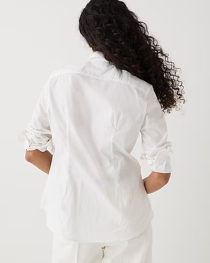 Slim-fit stretch cotton poplin shirt | J.Crew US
