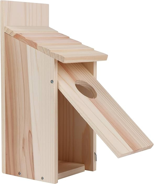 Cedar Blue Bird Box House,Bird Houses for Outside Clearance, Wood Swallow Wren Hummingbird Cedar ... | Amazon (US)