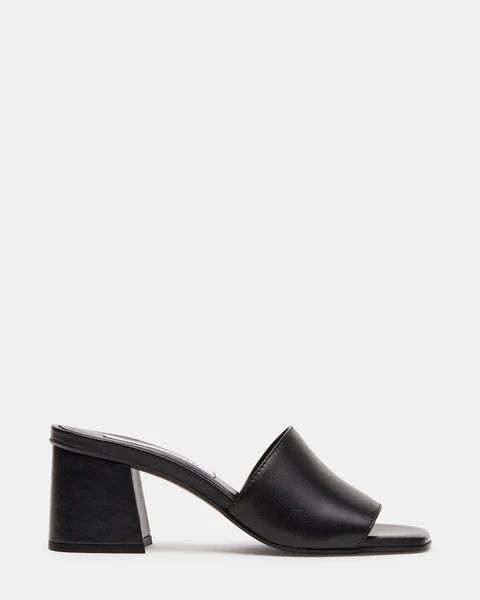 RAIA BLACK LEATHER | Steve Madden (US)