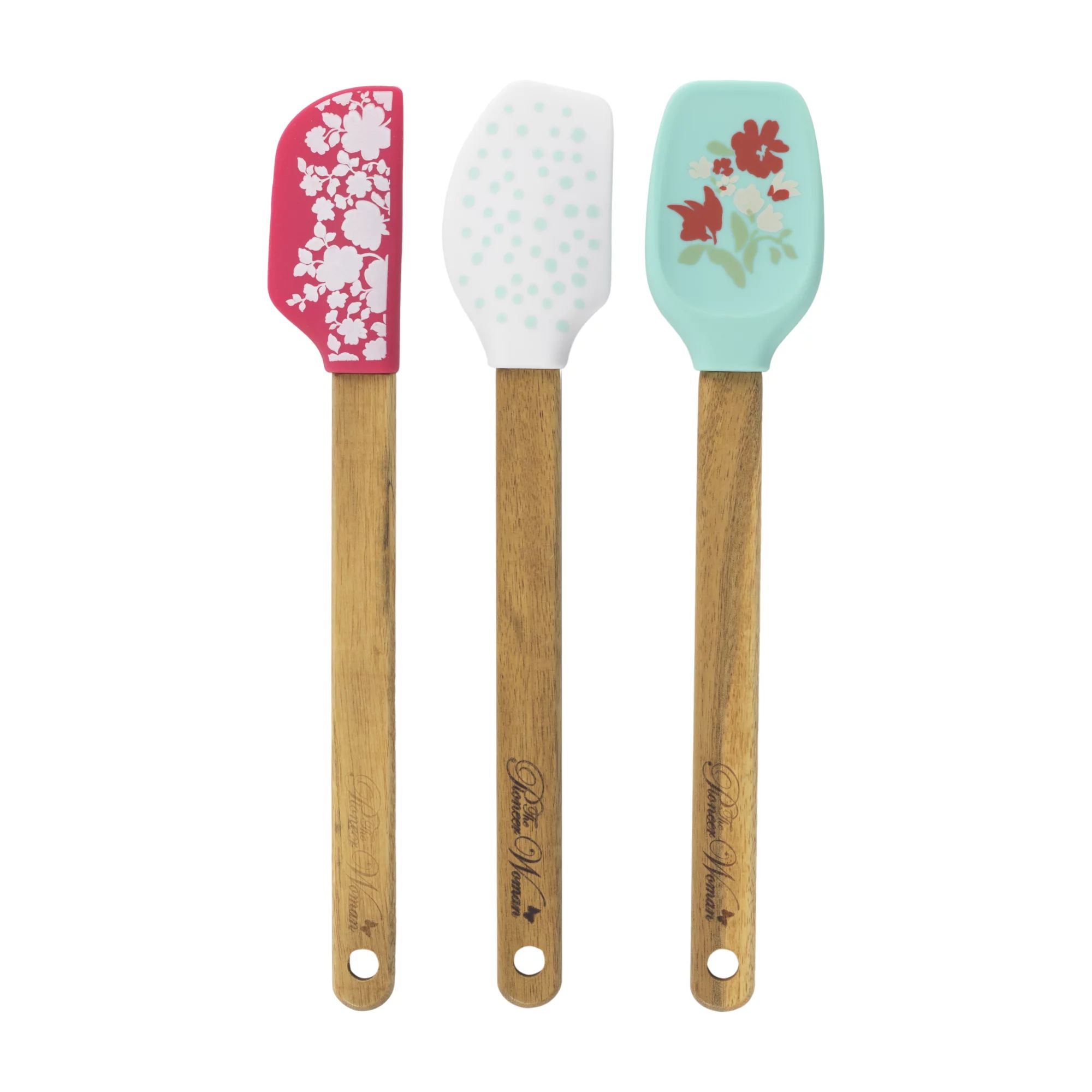 The Pioneer Woman Gorgeous Garden 3-Piece Mini Spatula Set | Walmart (US)