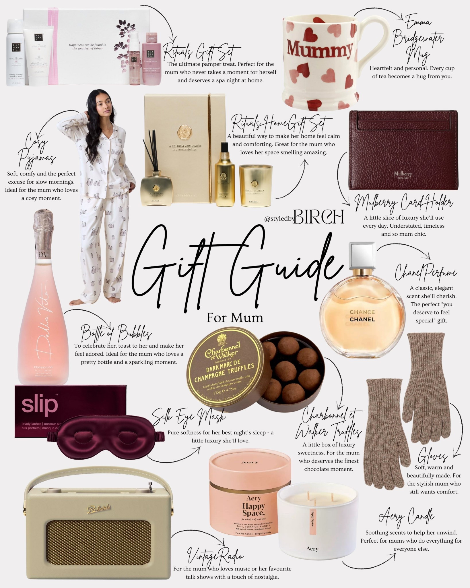 The mums in our lives deserve the very best ✨ so I put together a mix of thoughtful cosy and a little bit of luxury gifts 🎁 From pamper treats to everyday essentials that feel special this guide has everything to make her feel loved. Save for later and share with anyone who needs gifting inspo for Mum 💕

#LTKwinter #LTKfestive #LTKgiftguide