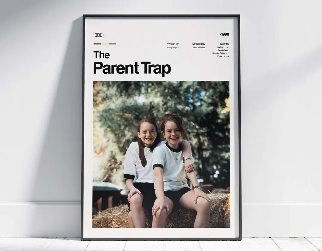 The Parent Trap Movie Poster, the Parent Trap Wall Decor, the Parent Trap Poster Print, Vintage R... | Etsy (US)