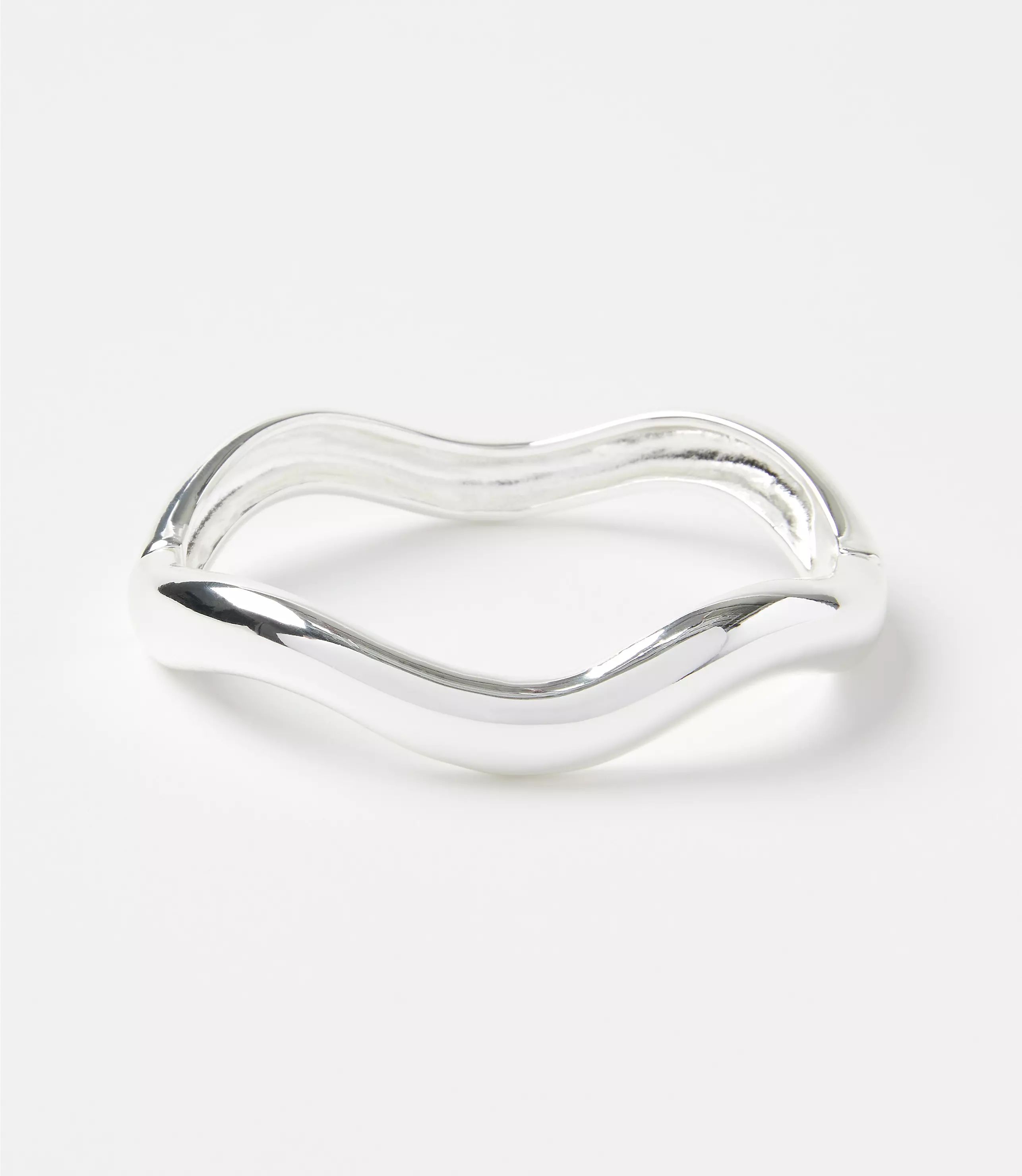 Wave Molded Hinge Bracelet | LOFT
