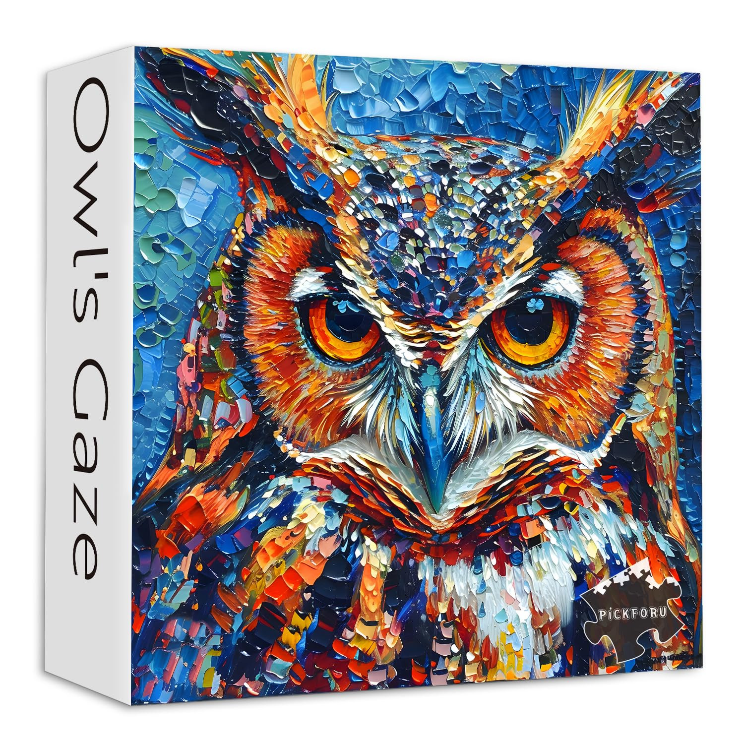 PICKFORU Owl Puzzles 1000 Pieces, Bird Art Hard, Impossible Difficult Jigsaw Puzzles 1000 Pieces ... | Amazon (US)