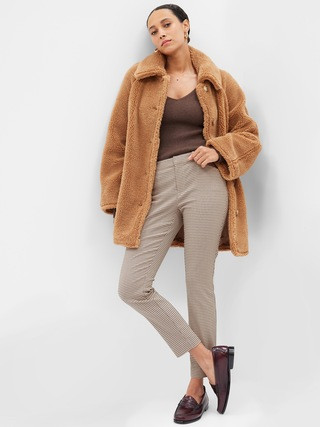 Mid Rise Print Skinny Ankle Pants in Bi-Stretch | Gap Factory