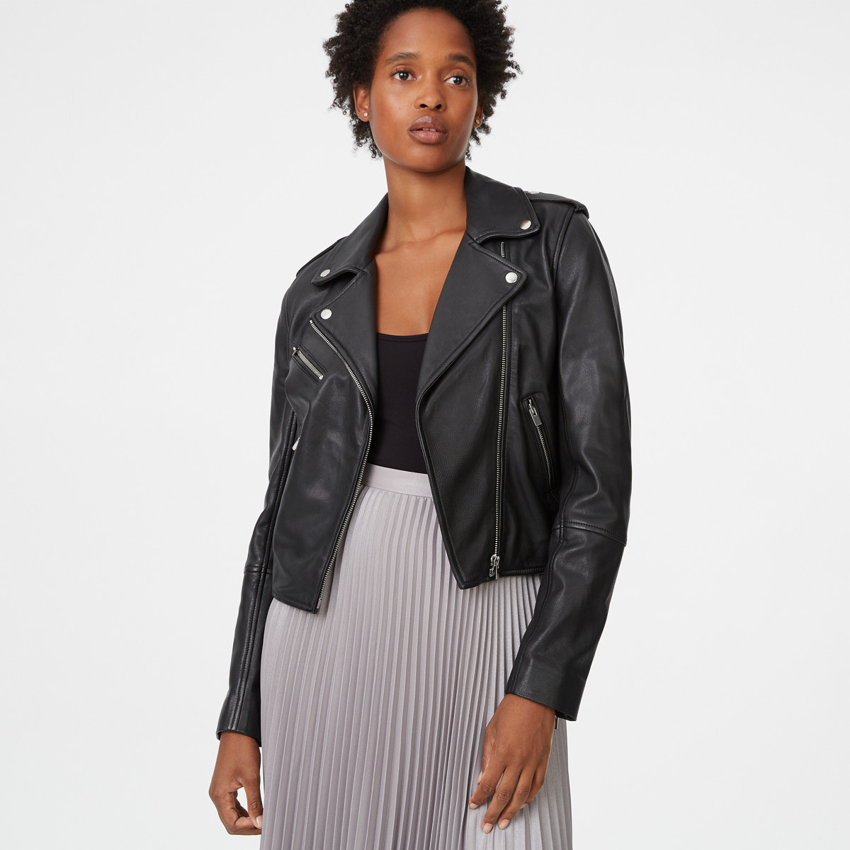 Gracella Leather Jacket | Club Monaco (CA)