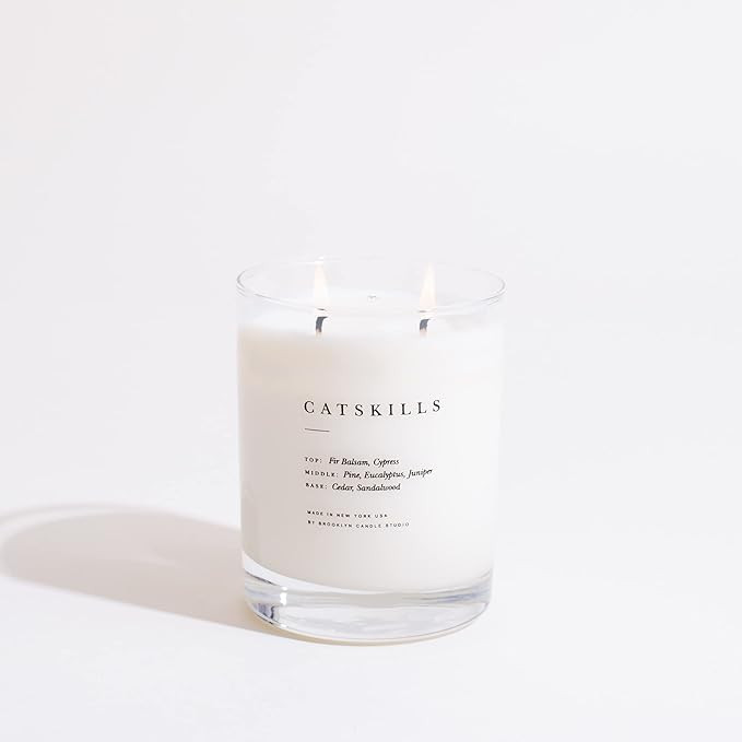 Brooklyn Candle Studio Catskills Escapist Candle | Luxury Scented Candle, Vegan Soy Wax, Hand Pou... | Amazon (US)