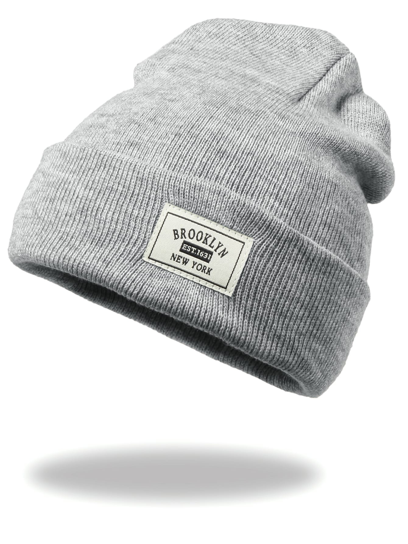 Men Letter Patch Decor Beanie | SHEIN