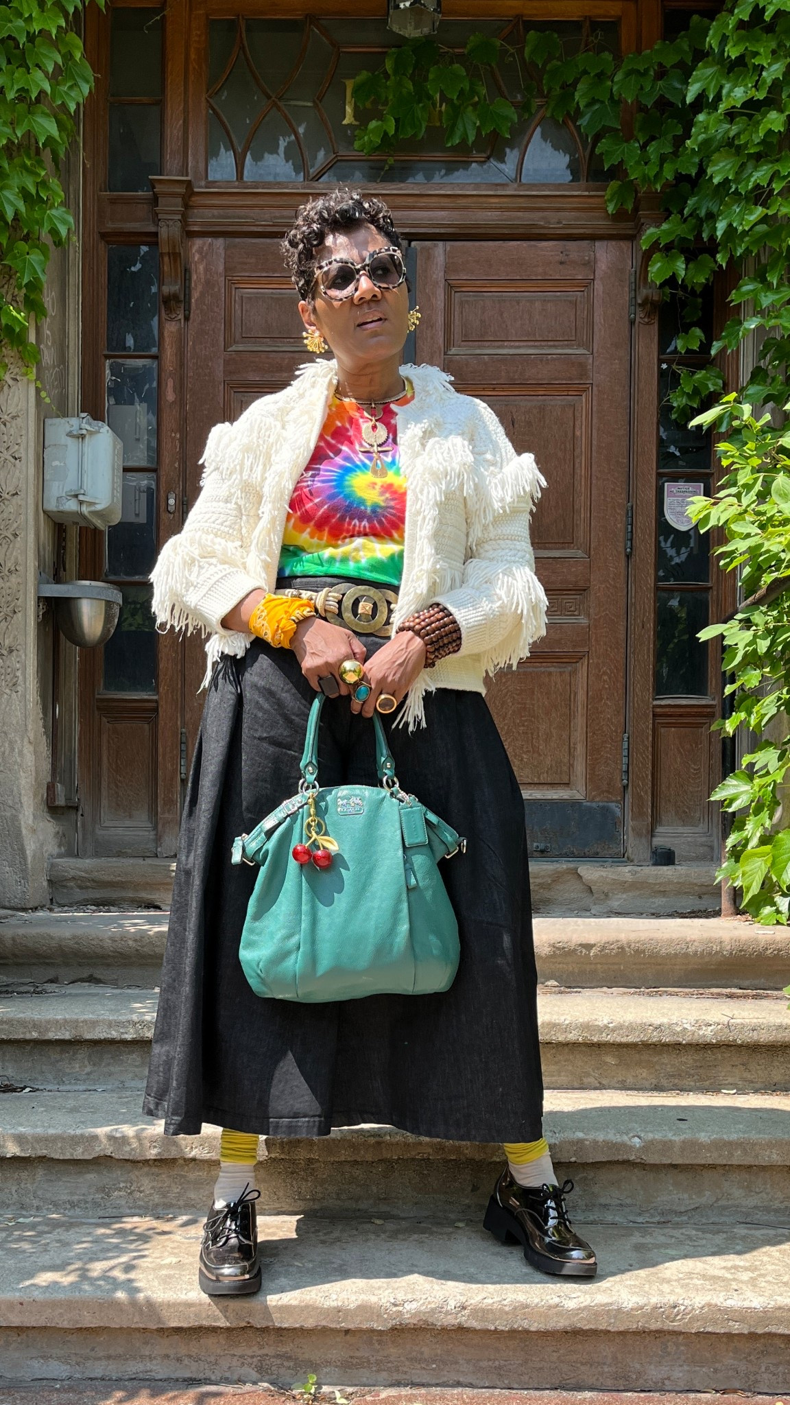 Summer Style favorites: denim culottes, pops of color, layering and metallic loafers 

#LTKSummerEdit #LTKStyleTip #LTKMidsize