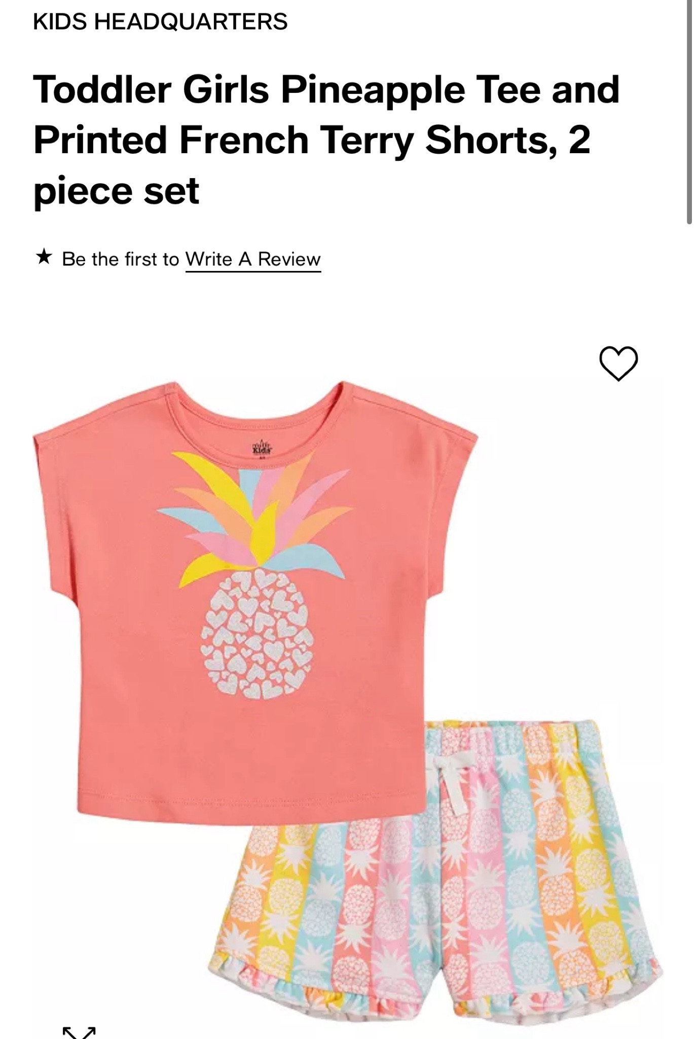Toddler 2 piece set 

#LTKBacktoSchool