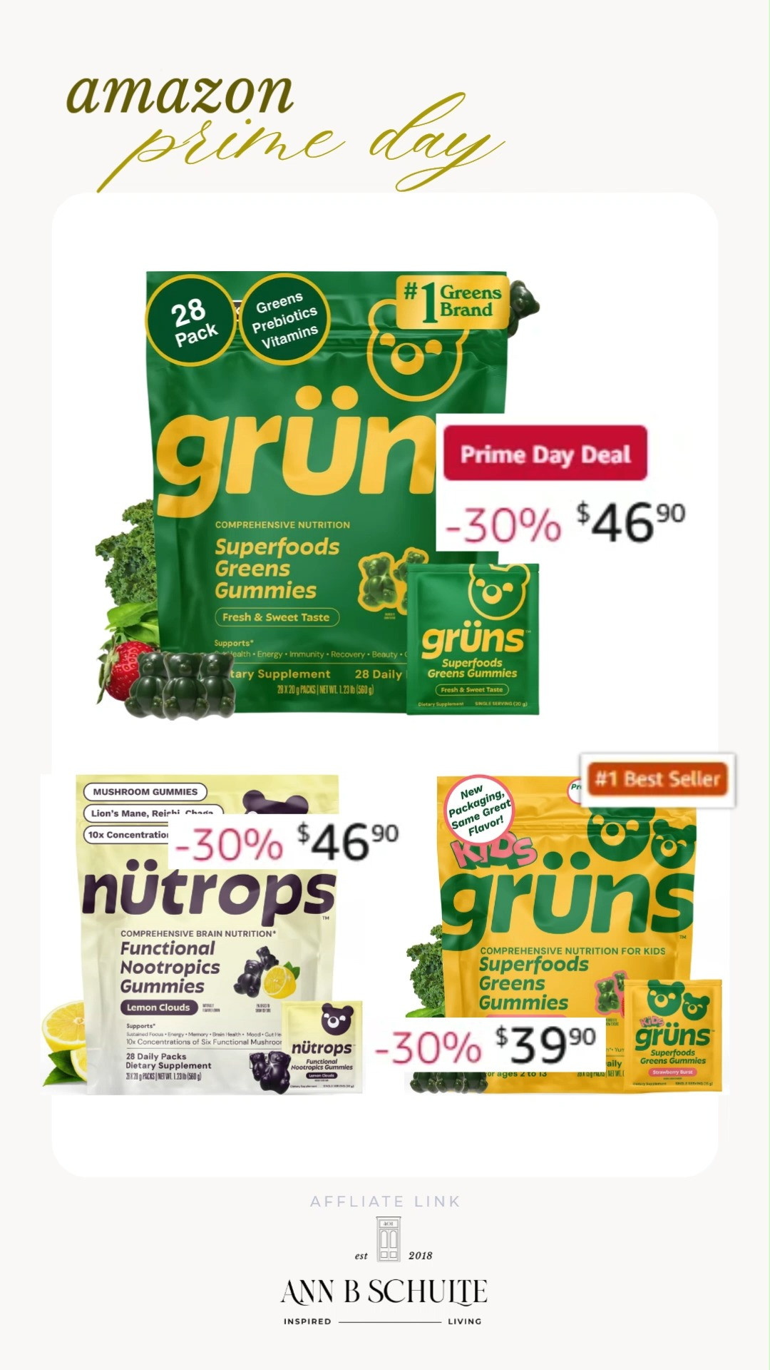 Kickstart your health journey with these top-rated vitamins and nootropics! Perfect for both adults and kids, these gummies and supplements are a tasty way to boost your wellness routine. Shop now and feel the benefits! 🌿🧠 #HealthGoals #AmazonFind 

 #LTKSaleAlert
