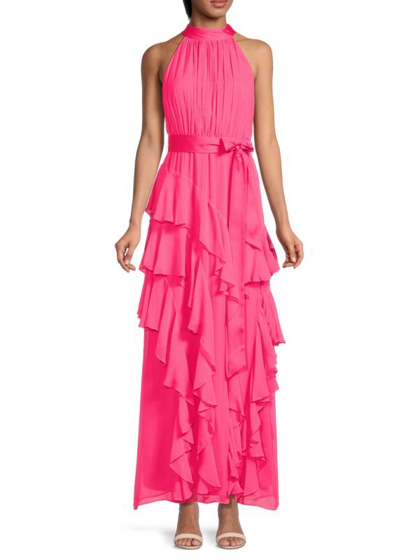Emelia Tiered Ruffle Maxi Dress | Saks Fifth Avenue OFF 5TH