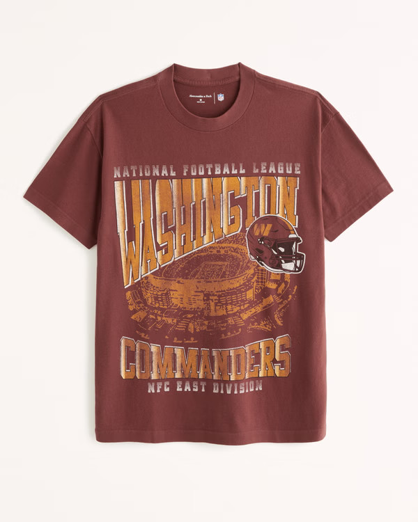 Washington Commanders Graphic Tee | Abercrombie & Fitch (US)