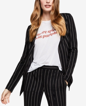 BCBGeneration Striped Tuxedo Blazer | Macys (US)