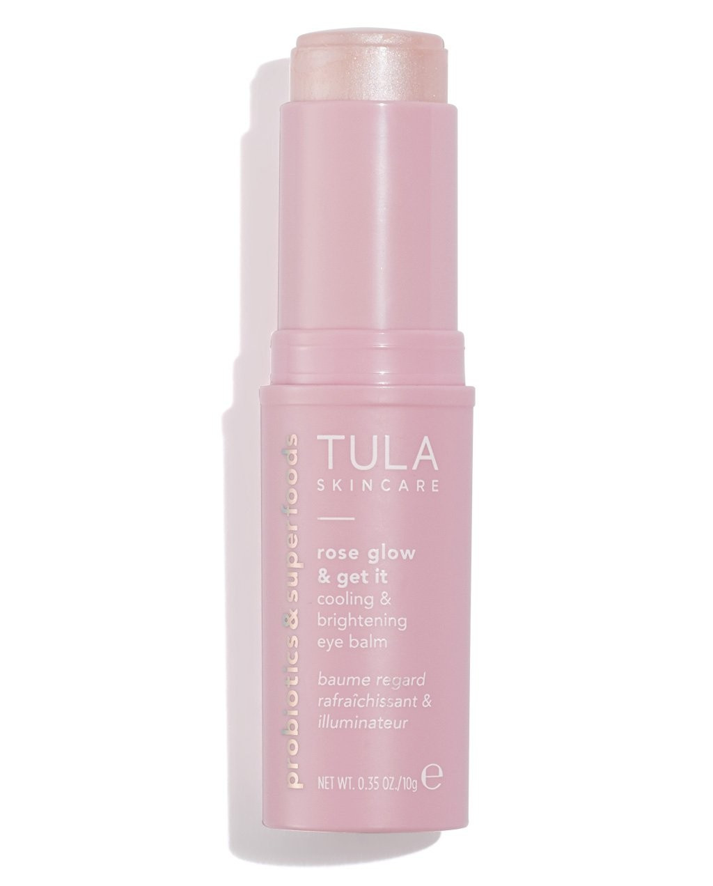 rose glow & get itcooling & brightening eye balm | TULA Skincare