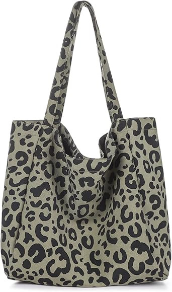 Etercycle Canvas Tasche Damen, Umhängetasche Damen Schultertasche Lässige Tote Handtasche für ... | Amazon (DE)