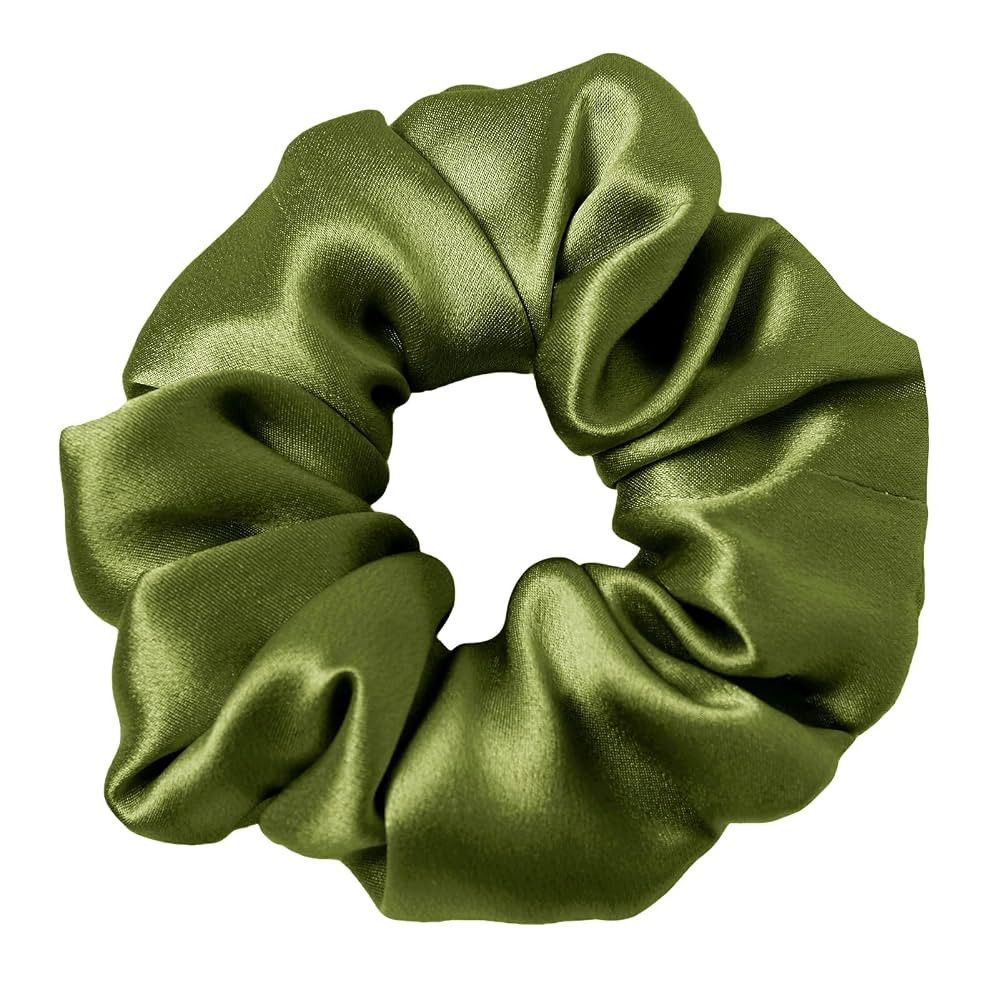 LilySilk Silk Hair Scrunchy, 100% Mulberry Silk Ponytail Holder, Frizz & Breakage Prevention, No ... | Amazon (US)