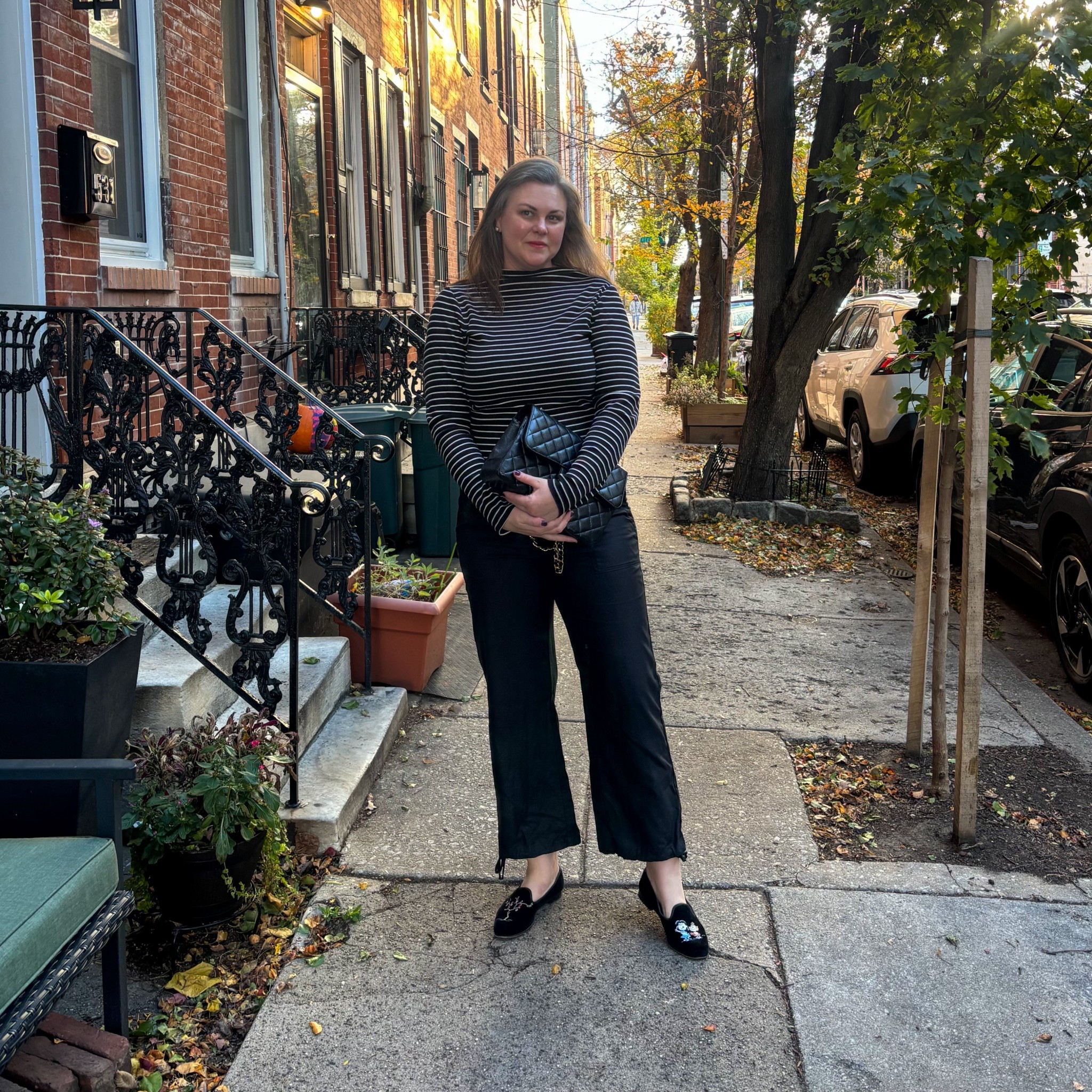 What I actually wore to work 🖤

#LTKTall #LTKMidsize #LTKOver40