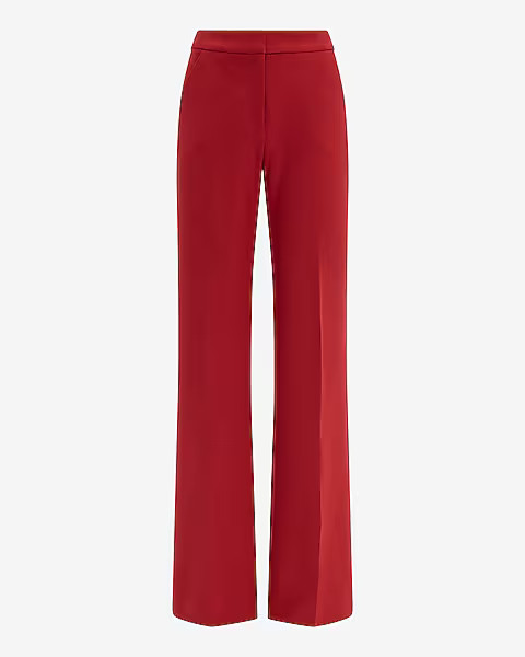Editor Signature Stretch High Waisted Flare Trouser | Express