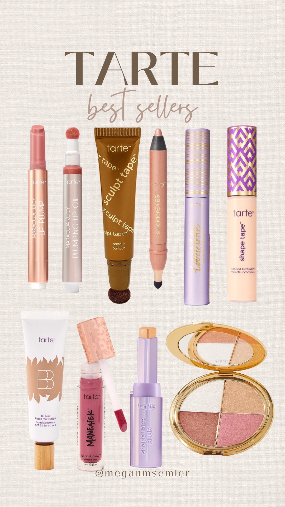 Tarte best sellers 

#LTKSeasonal #LTKgrwm #LTKBeauty