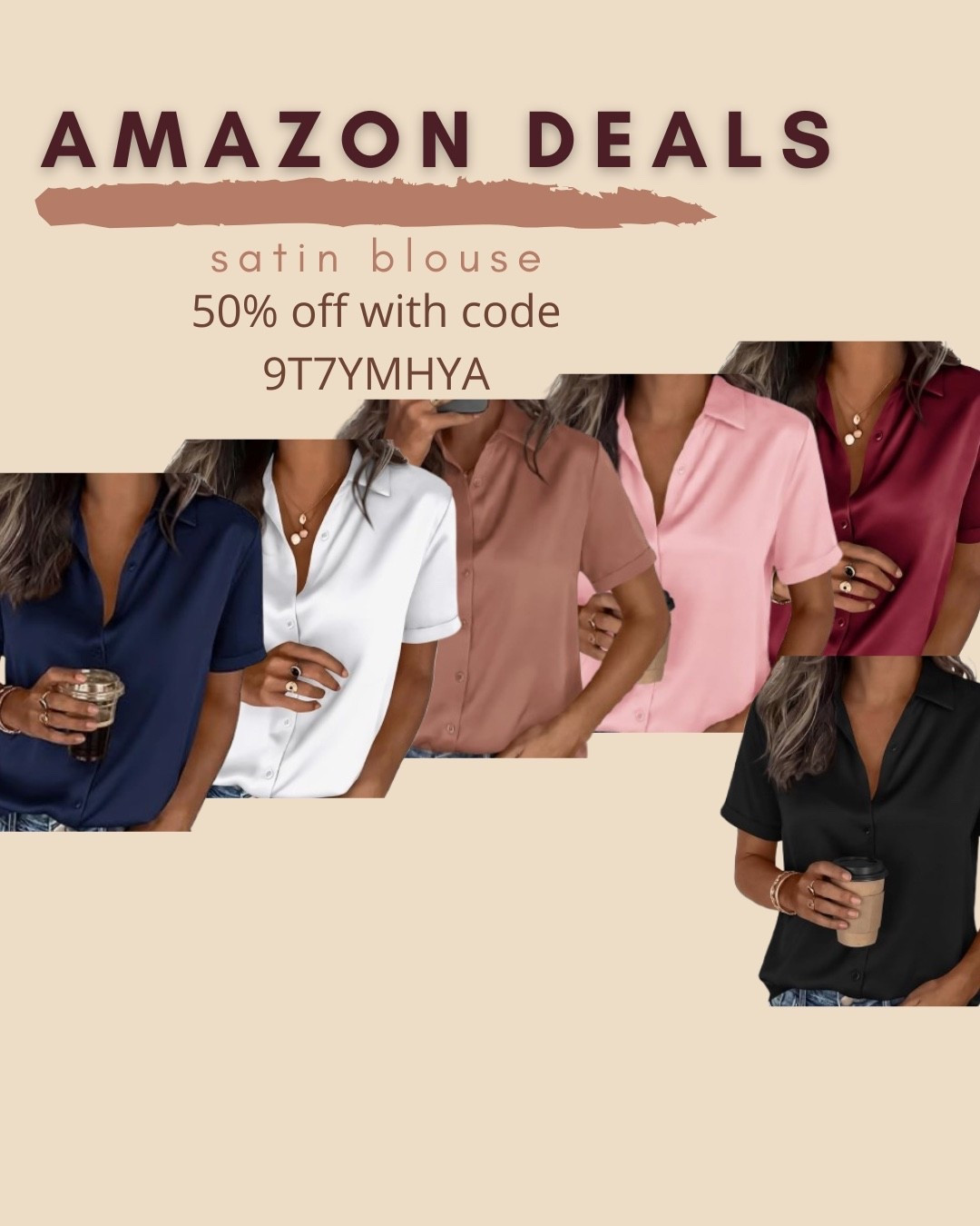 $9 ends 5/11

Amazon fashion
Amazon deals
Satin blouse
Workwear

#LTKSaleAlert
