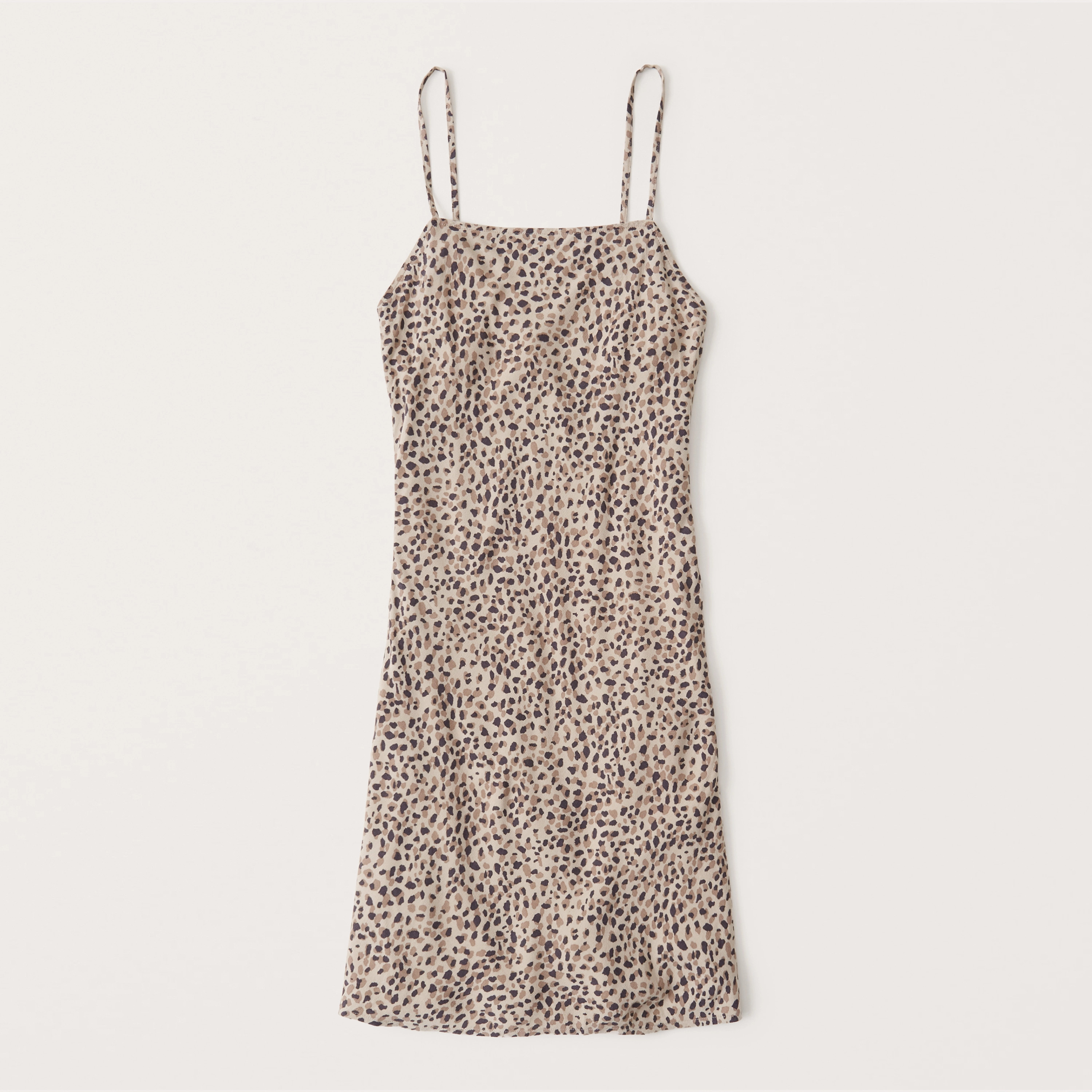 Square-Neck Mini Dress | Abercrombie & Fitch (US)