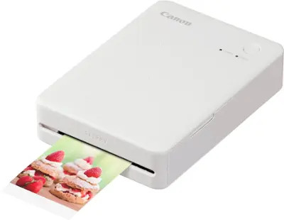 Canon - SELPHY QX20 Wireless Compact Photo Printer - White | Best Buy U.S.